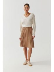 TATUUM Spódnica w kolorze karmelowym rozmiar: XL. Brązowe spódnice Tatuum, xl, bez wzorów, mini. Za 132.05 zł.