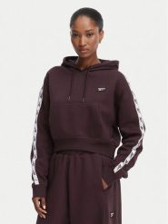 Reebok Bluza Daniella RK25684CCW Brązowy Regular Fit. Brązowe bluzy Reebok, l, bez wzorów, z bawełny, bez kaptura. Za 219.99 zł.