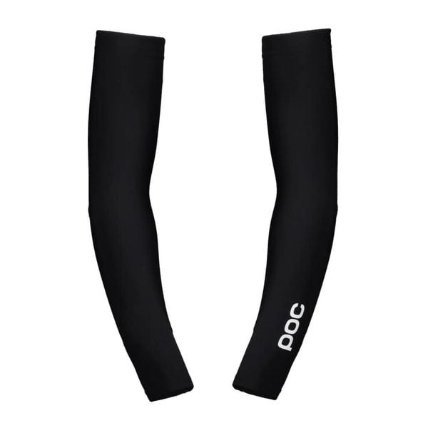 Rękawy kolarskie POC Thermal. Czarne rękawiczki POC, bez wzorów, z materiału, sportowe. Za 280.00 zł.