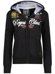 Geographical Norway Bluza "Fanille" w kolorze czarnym rozmiar: XXL. Czarne bluzy Geographical Norway, xxl, z aplikacjami, bez kaptura. Za 105.63 zł.