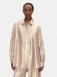 ACCESS FASHION Koszula 53-7016-922 Złoty Loose Fit. Żółte koszule ACCESS FASHION, l, bez wzorów, z syntetyku, bez kołnierzyka, bez ramiączek. Za 489.99 zł.