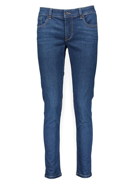 Pepe Jeans Dżinsy - Skinny fit - w kolorze niebieskim rozmiar: W31/L30. Niebieskie jeansy Pepe Jeans, l, z aplikacjami. Za 126.75 zł.