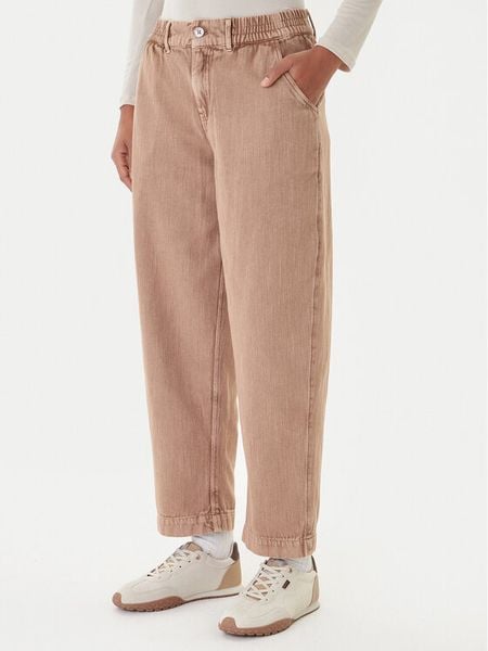 Roxy Jeansy Break My Soul ERJNP03666 Brązowy Regular Fit. Brązowe jeansy Roxy, xs, bez wzorów. Za 349.99 zł.