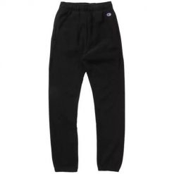 Spodnie sportowe damskie Champion Elastic Cuff Pants. Czarne spodnie dresowe Champion, s, bez wzorów, z bawełny. Za 222.00 zł.