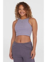 O'Neill Top "Jess" w kolorze fioletowym rozmiar: XL. Różowe topy O'Neill, xl, bez wzorów, bez kołnierzyka, bez ramiączek. Za 65.85 zł.