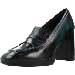 Buty GEOX D TEULADA Niebieski. Niebieskie trekkingi Geox, z lakierowanej skóry, na fitness i siłownię. Za 371.99 zł.