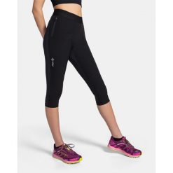 Damskie legginsy 3/4 Kilpi LAVALLY-W. Czarne legginsy Kilpi, xs, bez wzorów. Za 138.03 zł.