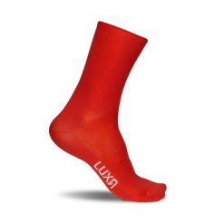 Skarpetki Rowerowe Unisex Luxa Classic. Czerwone skarpety LUXA, bez wzorów. Za 69.00 zł.