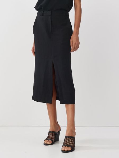 Someday Spódnica w kolorze czarnym rozmiar: 36. Czarne spódnice someday., bez wzorów, midi, rozkloszowane. Za 139.87 zł.