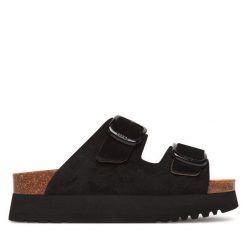 Klapki Scholl. Brązowe klapki Scholl, bez wzorów, bez obcasa. Za 184.99 zł.