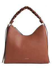 COCCINELLE Skórzana torebka w kolorze jasnobrązowym - 34 x 23 x 11 cm rozmiar: onesize. Brązowe torby na ramię Coccinelle, bez wzorów, z materiału, na ramię, bez dodatków. Za 1,293.45 zł.