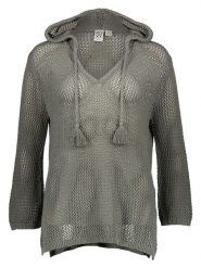 Roxy Sweter "After Beach Break" w kolorze khaki rozmiar: XS. Brązowe swetry Roxy, xs, bez wzorów, ze splotem, bez ramiączek. Za 132.98 zł.