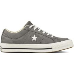 Szare Kultowe Trampki Converse ONE STAR. Szare trampki Molly.pl, bez wzorów, z gumy, bez zapięcia. Za 389.00 zł.