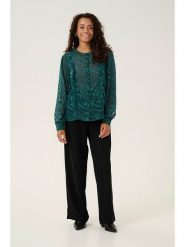 Cream Bluzka "Yana" w kolorze morskim rozmiar: 40. Niebieskie bluzki Cream, bez wzorów, bez kołnierzyka, bez ramiączek. Za 131.12 zł.