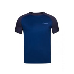Koszulka do tenisa z krótkim rkawem ęchłopięca Babolat CREW NECK. Czerwone bluzki BABOLAT, bez wzorów, sportowe, bez kołnierzyka, bez ramiączek. Za 99.00 zł.