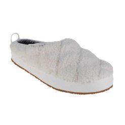 Kapcie Damskie OmniHeat™. Białe obuwie domowe Columbia, bez wzorów, bez zapięcia. Za 335.99 zł.