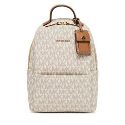Plecak MICHAEL Michael Kors. Brązowe plecaki MICHAEL Michael Kors, bez wzorów. Za 1,219.00 zł.