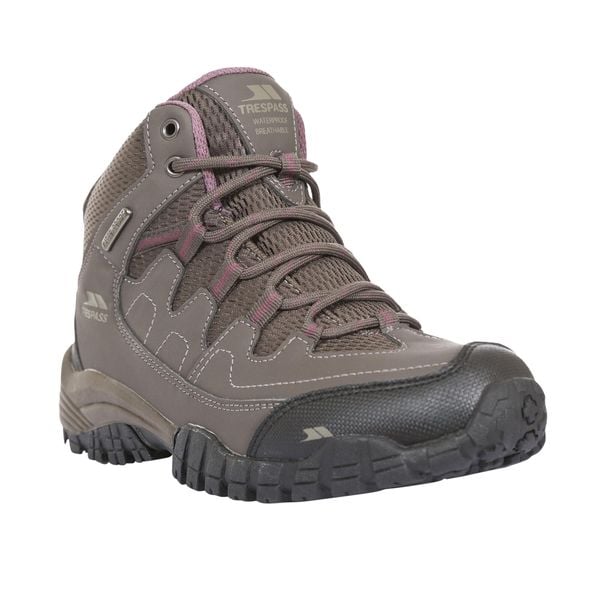 Buty Damskie Mitzi Wodoodporne. Niebieskie trekkingi Trespass, z gumy, trekkingowe. Za 302.99 zł.