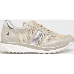XTI - Buty. Brązowe obuwie sportowe Xti, z gumy, bez zapięcia. W wyprzedaży za 149.90 zł.