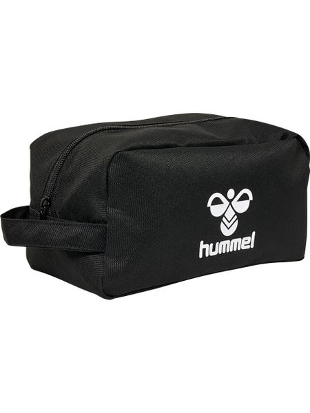 Kosmetyczka Hummel Essential Toiletry Bag. Czarne kufry i kosmetyczki Hummel, bez wzorów, z materiału, bez dodatków. Za 111.00 zł.