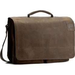 Torba na laptopa STRELLSON - Richmond 4010001260 Dark Brown 702. Brązowe torby na laptopa Strellson, bez wzorów, z nubiku. W wyprzedaży za 629.00 zł.
