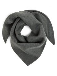 Opus szalik trójkątny z domieszką wełny Kobiety szary, ONE SIZE. Szare szaliki Opus, bez wzorów, z wełny. Za 199.95 zł.