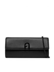 Furla Torebka Flow Mini Crossbody Clut WE00518BX2045O60001020 Czarny. Czarne torebki klasyczne Furla, bez wzorów, ze skóry, bez dodatków. Za 779.99 zł.