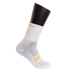 Skarpetki Softee Buen Camino. Białe skarpety SOFTEE, bez wzorów, z materiału. Za 122.99 zł.