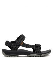 Teva Sandały Fi Lite 1001474 Czarny. Czarne sandały Teva, bez wzorów, z materiału, bez obcasa, bez zapięcia. Za 379.99 zł.