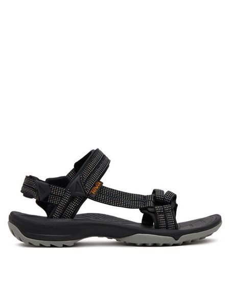 Teva Sandały Fi Lite 1001474 Czarny. Czarne sandały Teva, bez wzorów, z materiału, bez obcasa, bez zapięcia. Za 291.99 zł.