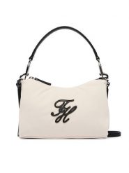 Tommy Hilfiger Torebka Th Elevated Nylon Mini Crossover AW0AW18623 Écru. Listonoszki TOMMY HILFIGER, bez wzorów, z nylonu, bez dodatków. Za 449.99 zł.