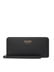 Guess Portfel Mirema Slg SWWG96 31146 Czarny. Czarne portfele Guess, z aplikacjami, ze skóry. Za 249.99 zł.