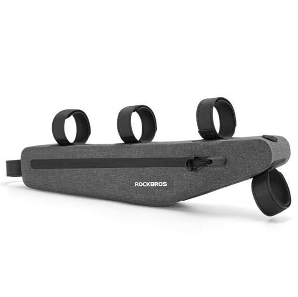 Sakwa, torba rowerowa pod ramę Rockbros AS-052. Czarne torby na ramię ROCKBROS, bez wzorów, z materiału, na ramię, bez dodatków. Za 89.00 zł.