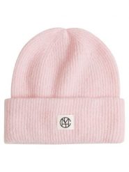 MOSS COPENHAGEN Czapka w kolorze jasnoróżowym rozmiar: onesize. Różowe czapki Moss Copenhagen, bez wzorów, z wełny. Za 97.95 zł.