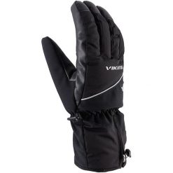 Rękawice Viking Crispin Ski Man. Czarne rękawiczki Viking, bez wzorów. Za 189.99 zł.