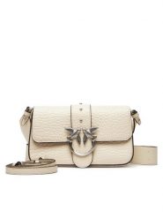 PINKO Torebka Love One Mini Slouchy Fl Al 25-26 PLTT 104340 A2JU Écru. Torebki klasyczne Pinko, bez wzorów, ze skóry, bez dodatków. Za 1,649.00 zł.