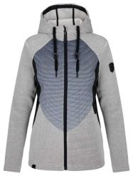 Damski sweter sportowy Loap Galvara szary. Szare kardigany Scarpa, s, bez wzorów, z dżerseju. Za 148.42 zł.