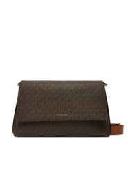 MICHAEL Michael Kors Torebka Nessa 30T5G8ZM3B Brązowy. Brązowe listonoszki MICHAEL Michael Kors, bez wzorów, ze skóry, bez dodatków. Za 1,449.00 zł.