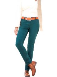 WITT WEIDEN Dżinsy - Slim fit - w kolorze morskim rozmiar: 42. Niebieskie jeansy WITT WEIDEN, z aplikacjami. Za 74.63 zł.