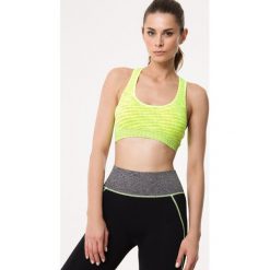 Jasnozielony Biustonosz Sportowy Archetypical. Zielone bielizna sportowa Born2be, l, bez wzorów. Za 29.99 zł.