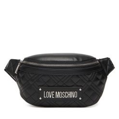 Saszetka nerka LOVE MOSCHINO. Czarne torebki klasyczne Love Moschino, bez wzorów, bez dodatków. Za 689.99 zł.