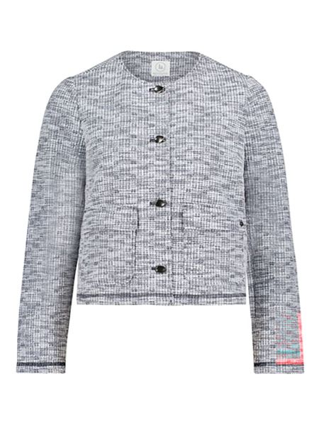 BETTY & CO Kurtka przejściowa w kolorze szarym rozmiar: 42. Szare kurtki Betty & Co, bez wzorów, bez kaptura. Za 154.95 zł.
