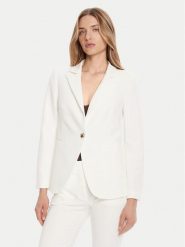 Rinascimento Marynarka CFC0126224003 Biały Regular Fit. Białe marynarki i żakiety Rinascimento, l, bez wzorów, z syntetyku. Za 669.99 zł.