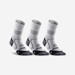 Skarpety sportowe tenis Artengo RS900 high 3 pary. Białe skarpety ARTENGO, bez wzorów, z bawełny. Za 54.99 zł.