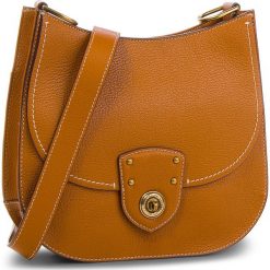 Torebka LAUREN RALPH LAUREN - Millbrook 431687503002 Brown. Brązowe listonoszki Lauren Ralph Lauren, bez wzorów, ze skóry, eleganckie, bez dodatków. W wyprzedaży za 669.00 zł.