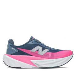 Buty do biegania New Balance. Niebieskie obuwie sportowe New Balance, bez zapięcia, do biegania. Za 699.99 zł.