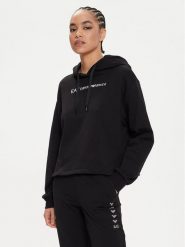 EA7 Emporio Armani Bluza 3DTM03 TJSYZ 1200 Czarny Regular Fit. Czarne bluzy EA7 Emporio Armani, l, z aplikacjami, z bawełny, bez kaptura. Za 299.99 zł.