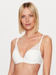 Chantelle Biustonosz z fiszbiną Orangerie C17Q20 Biały. Białe biustonosze Chantelle, bez wzorów, z syntetyku. Za 269.99 zł.