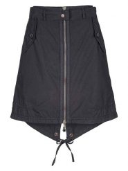 Herrlicher Spódnica "Sibley" w kolorze czarnym rozmiar: W26. Czarne spódnice Herrlicher, bez wzorów, z bawełny, midi, asymetryczne. Za 165.99 zł.