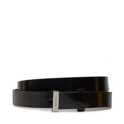 Pasek Damski Calvin Klein. Czarne paski Calvin Klein, bez wzorów. Za 129.99 zł.